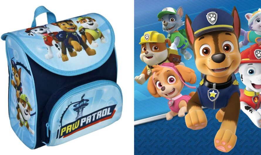 Paw Patrol skoletaske og penalhus