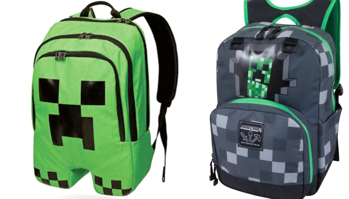 gamer skoletaske minecraft skoletaske jeva skoletaske til spillenørd