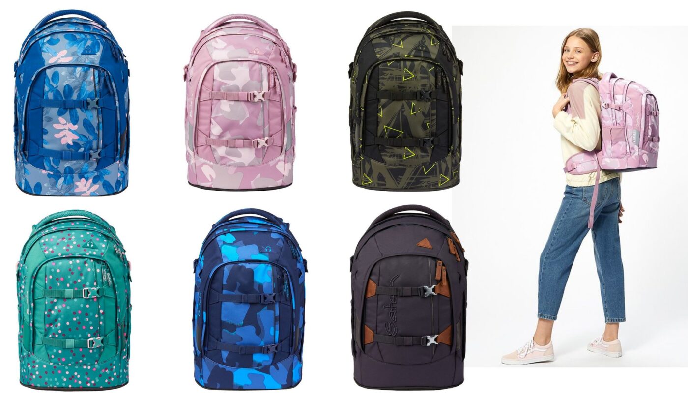 satch pack skoletaske 2022 skoletaske til større børn satch pack rygsæk til skolebrug satch skoletasker ergnomisk skoletaske til større børn